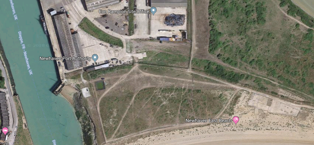 Newhaven Marine and Brett Newhaven Concrete Plant Planned Area