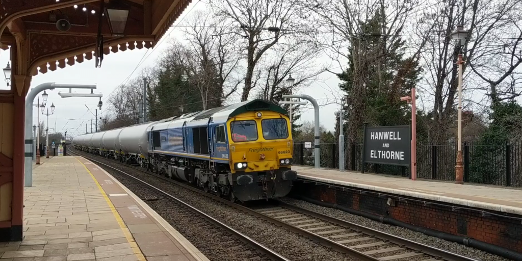 Hanwell freight train