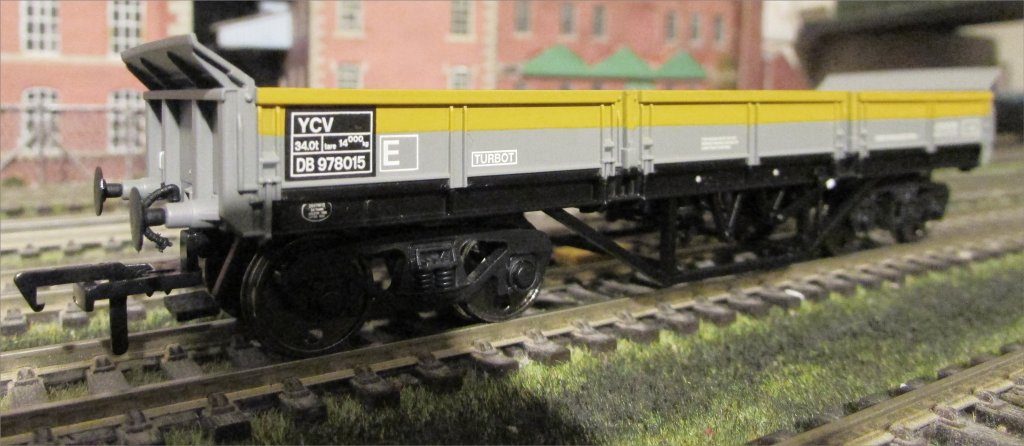 Kernow models YCV Turbot Bogie Ballast Wagon