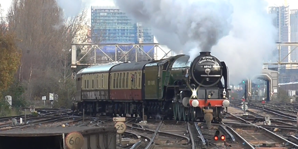 60163 Tornado steam train