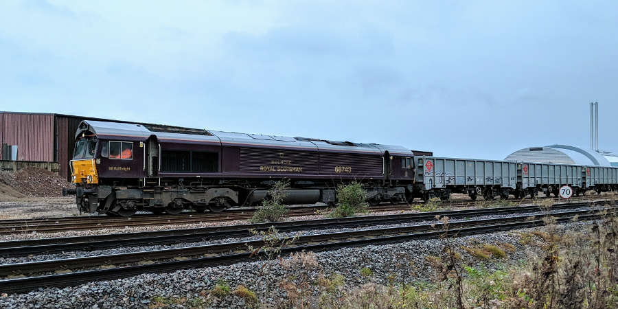 Belmond Royal Scotsman Class 66