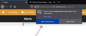 Notification Prompt Push Web